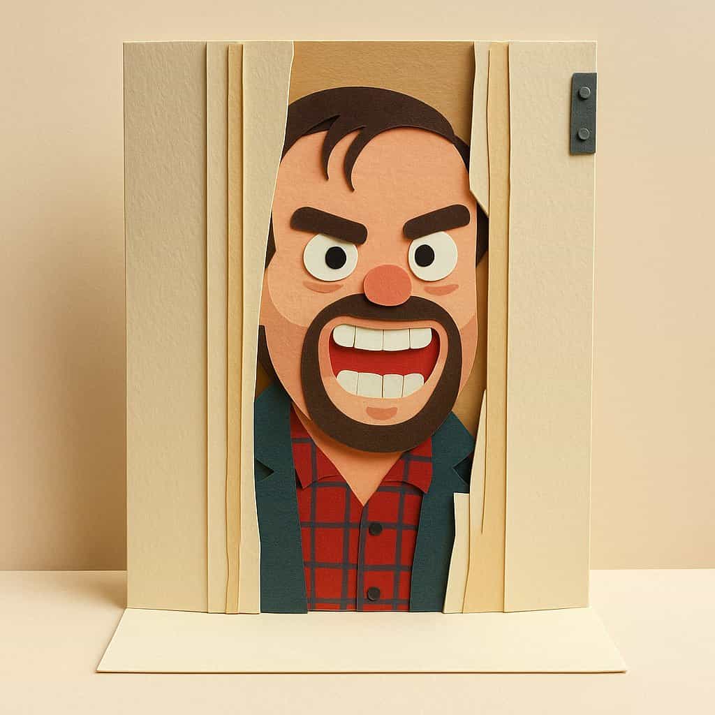 Children’s Pop-Up Book Style (3D Paper Cutout)