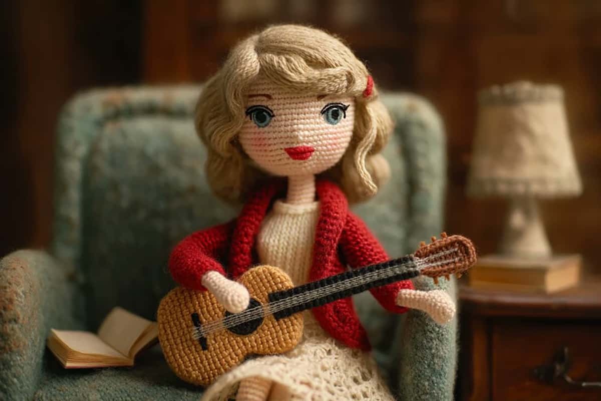 Crochet doll-style
