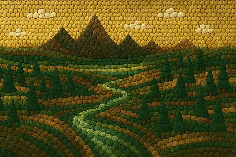 Seed Mosaic Style