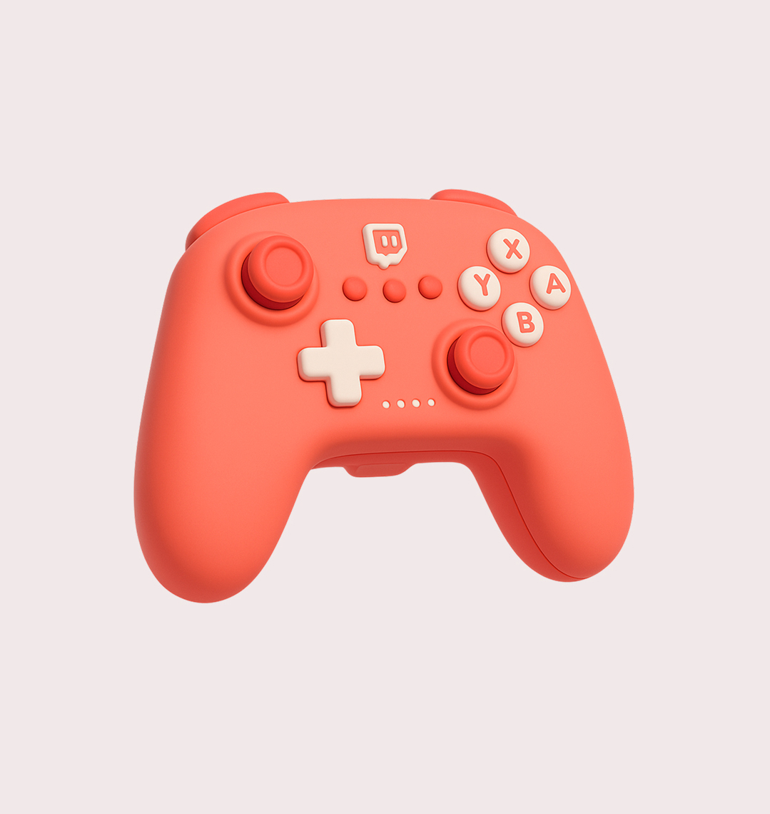 Playful 3D (red and white)