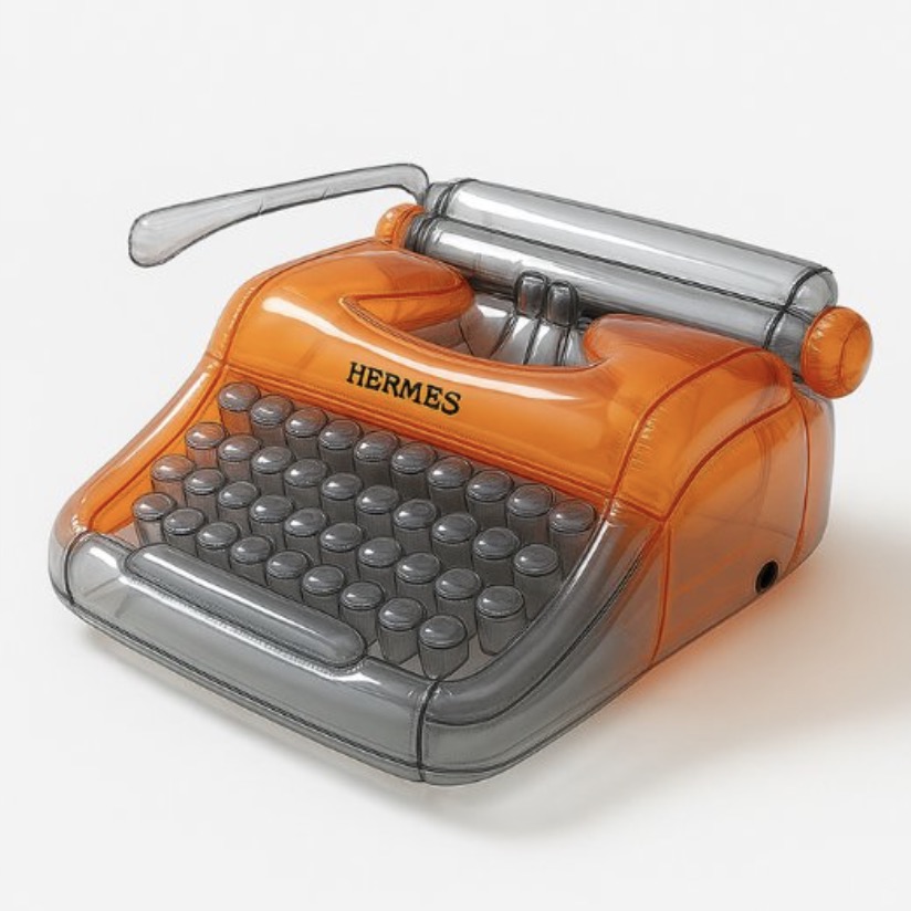 Futuristic inflatable product design