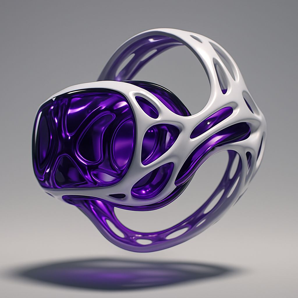 Futuristic 3D Render Creation
