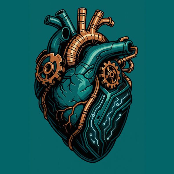 Futuristic illustration of Organic Subject