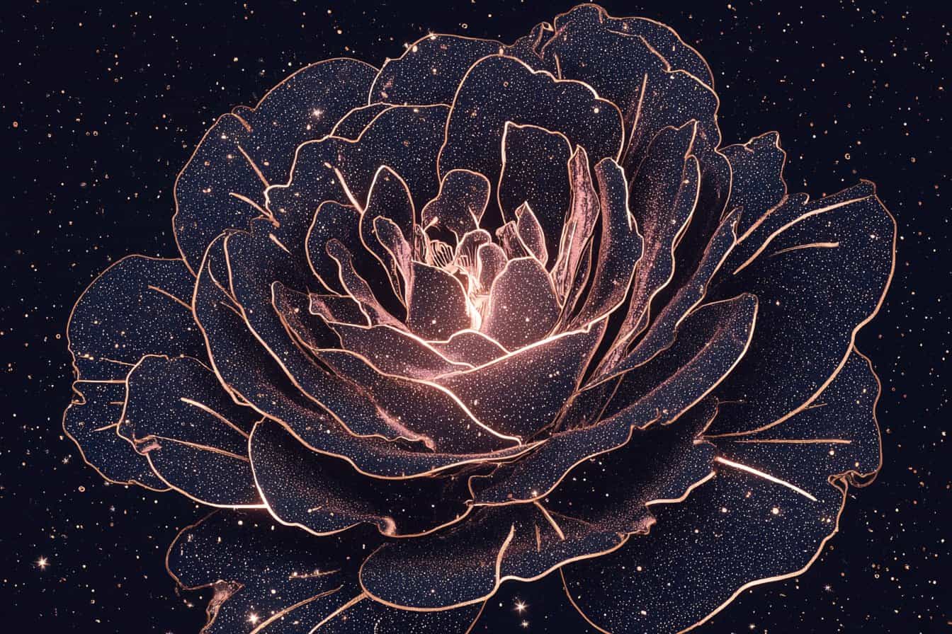 Celestial Glow Silhouette